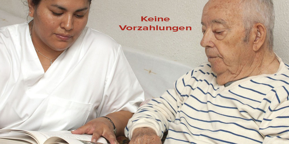 Keine Vorauszahlungen